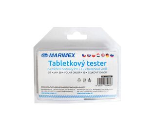 Tester na pH a chlorovou koncentraci