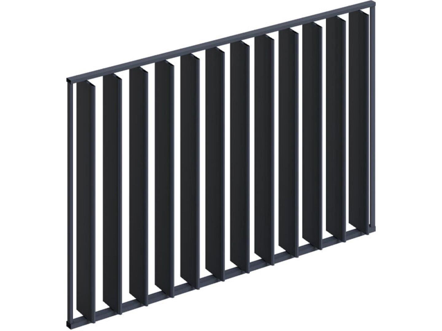 Stínicí stěna VERTICAL 4 m sklápěcí