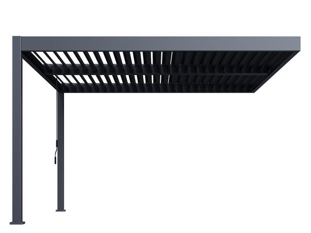 Obrázek produktu Pergola bioklimatická INTRO DUO 4 x 4 m, hliník - do stěny