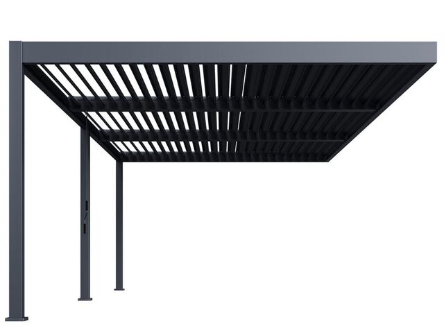 Obrázek produktu Pergola bioklimatická INTRO DUO 6 x 4 m, hliník - do stěny