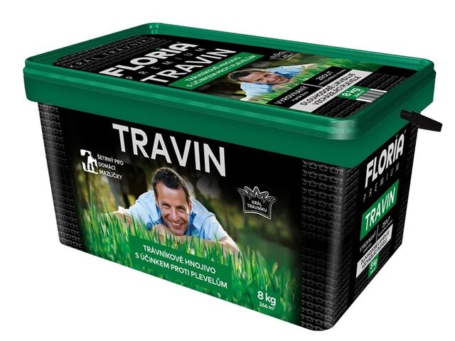 Obrázek produktu Travin 8kg, hranatý kbelík, Floria