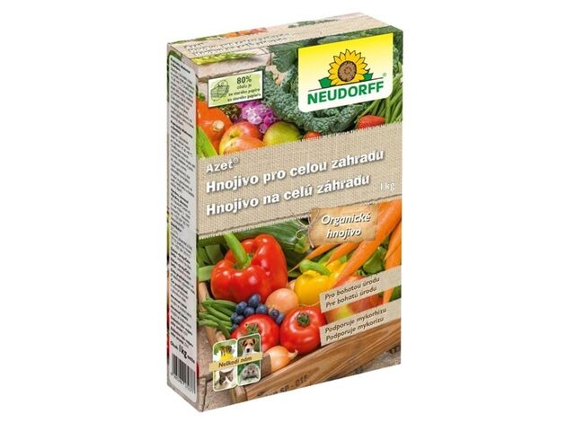 Obrázek produktu Hnojivo organické pro celou zahradu Azet 1kg Neudorff