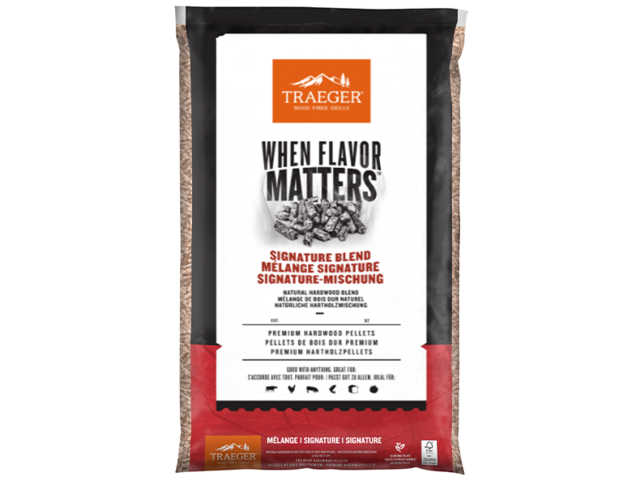 Obrázek produktu Pelety Traeger z tvrdého dřeva FSC - 9kg EU