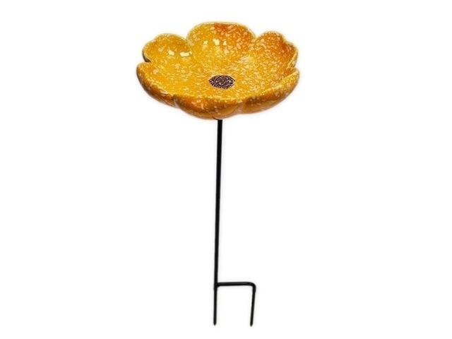 Obrázek produktu Pítko zápich porcelán pr.16cm v.55cm žluté