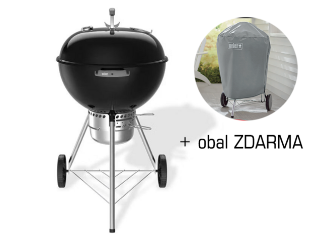 Obrázek produktu Gril na dřevěné uhlí Original Kettle Premium 57 cm + ochranný obal