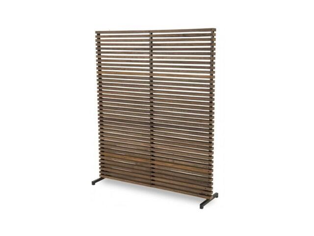 Obrázek produktu Zástěna/paravan s recyklovaného teaku v barvě vintage brown