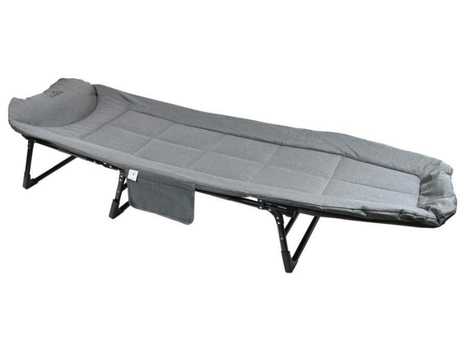 Lehátko kempingové skládací SOFA šedé polohovací. EAN: 8591686135107