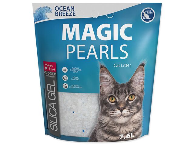 Obrázek produktu Kočkolit Magic Pearls Ocean Breeze 7,6l/3kg