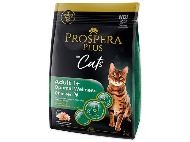 Obrázek produktu Krmivo Prospera Plus Adult 1+ Chicken Optimal Wellness 2kg