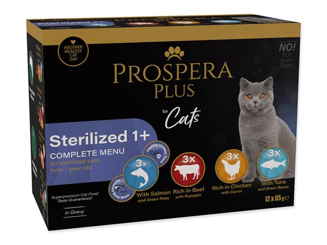 Obrázek produktu Kapsička Prospera Plus Sterilized 1+, 12x 85g