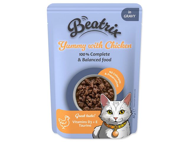 Obrázek produktu Kapsička Beatrix Adult s kuřecím 85g