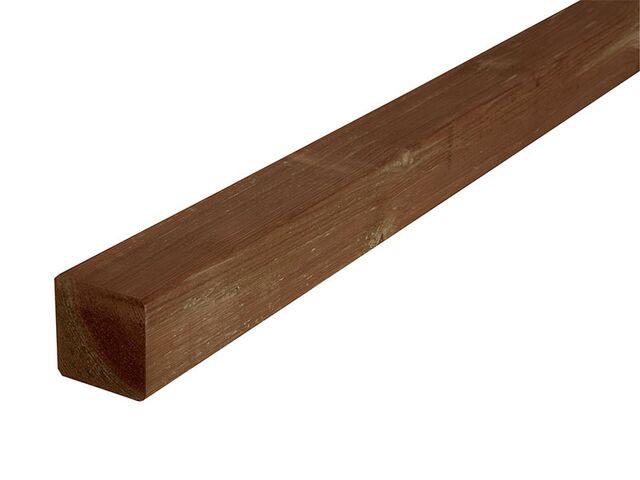 Obrázek produktu Sloupek plotový, hnědá impregn. borovice, 7x7x240cm