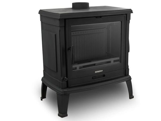 Obrázek produktu Kamna litinová NORDFLAM Toria, s bočním přikládáním, černá, 11kW