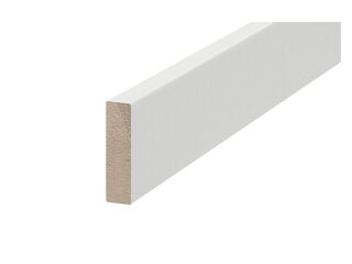 Lišta podlahová AP35, bílá, 12x40x2700mm