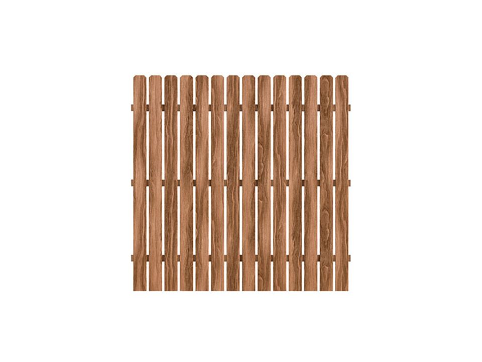 Zástěna TERRA, hnědá impregn. borovice, 180x180cm. EAN: 3598740057615