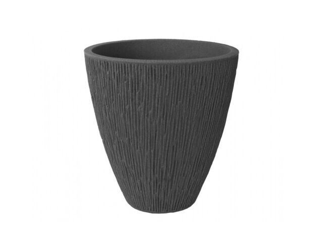 Obrázek produktu Obal na květník LAVA plastový pr.40cm v.42cm, antracit