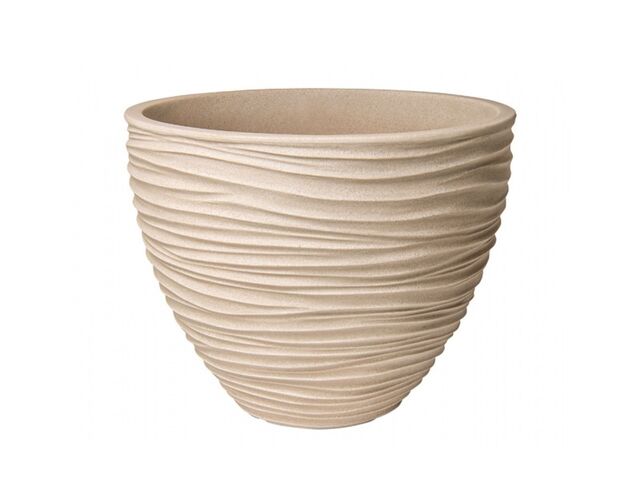Obrázek produktu Obal na květník SYLT plastový pr.40cm v.31cm,béžová