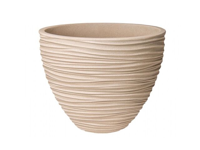 Obrázek produktu Obal na květník SYLT plastový pr.50cm v.38cm, béžová