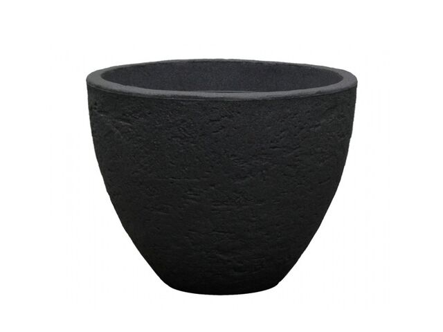 Obrázek produktu Obal na květník STONE plastový pr.50cm v.38cm, antracit