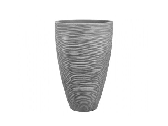 Obrázek produktu Obal na květník TROPEA plastový pr40cm v.60cm, tmavě šedá