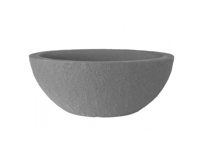 Obrázek produktu Žardinka STONE plastová 60x34x23cm, tmavě šedá