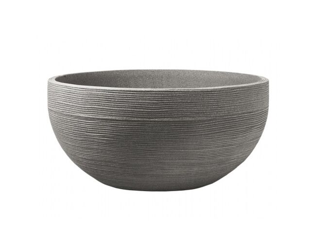 Obrázek produktu Žardinka TROPEA plastová d60x27cm, tmavě šedá
