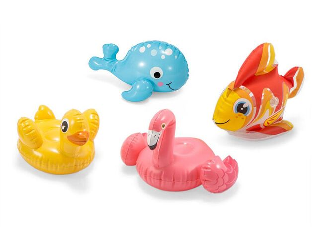 Obrázek produktu Zvířátka nafukovací do vody 18cm (velryba, rybka, plameňák, kačenka)