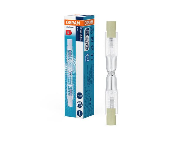Obrázek produktu Žárovka reflektorová halogenová 64690 20X1 80W 230V R7S Osram