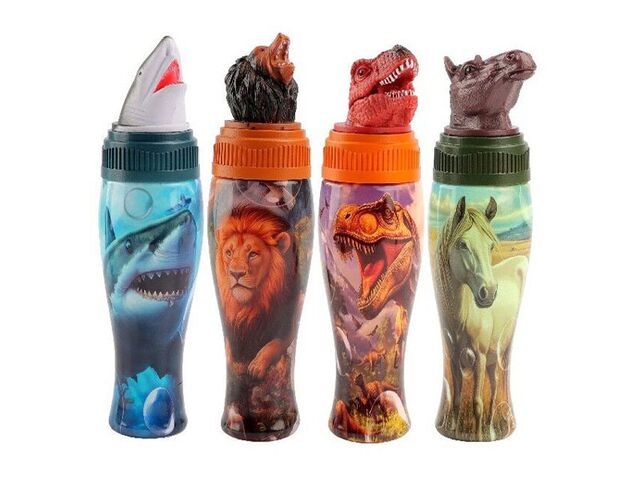 Obrázek produktu Bublifuk zvíře 70 ml - žralok, lev, dinosaurus, kůň