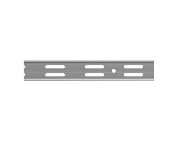 Obrázek produktu Lišta dvouřadá 25x12mm, 2000mm, stříbrná