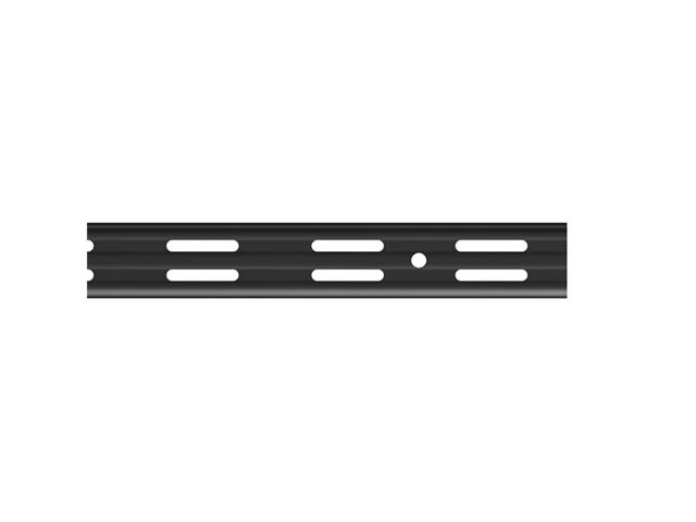 Obrázek produktu Lišta dvouřadá 25x12mm, 1500mm, černá matná