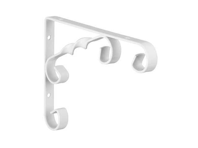 Obrázek produktu Konzole Twist 180x130mm, 30 kg, bílá