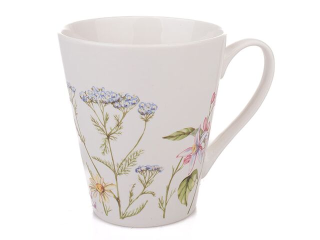 Obrázek produktu Hrnek porcelánový - luční květy, 310 ml, 12/36