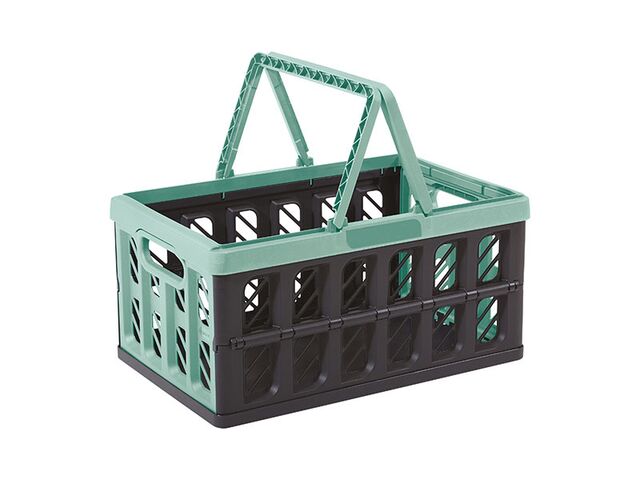 Obrázek produktu Přepravka skládací s rukojetí CARGO 24 l zelená