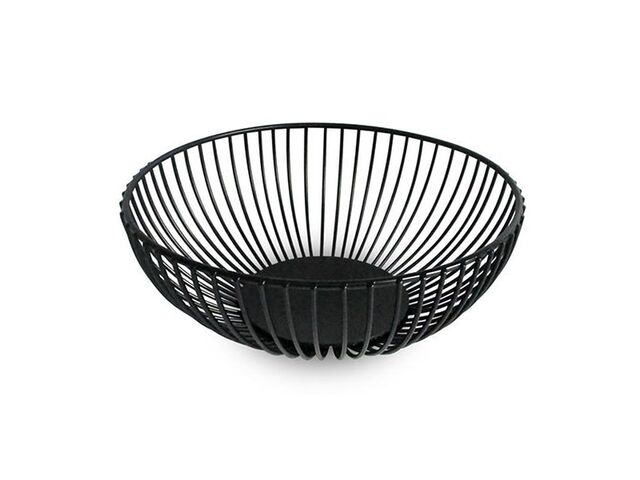Obrázek produktu Mísa na ovoce KITCHISIMO drát černá 18x8,5x6 cm