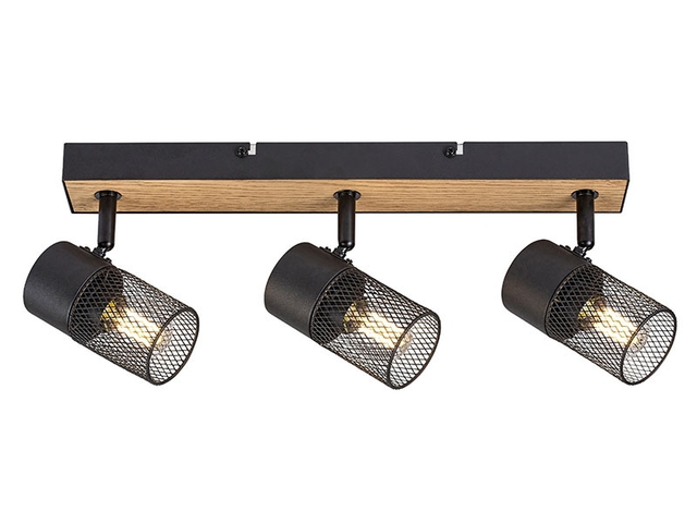 Obrázek produktu Svítidlo stropní Metta 3x E14 max. 40W kov dub