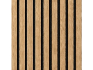 Panel obkladový akustický dub natura, 21x287x2600mm, bal.0,746m2