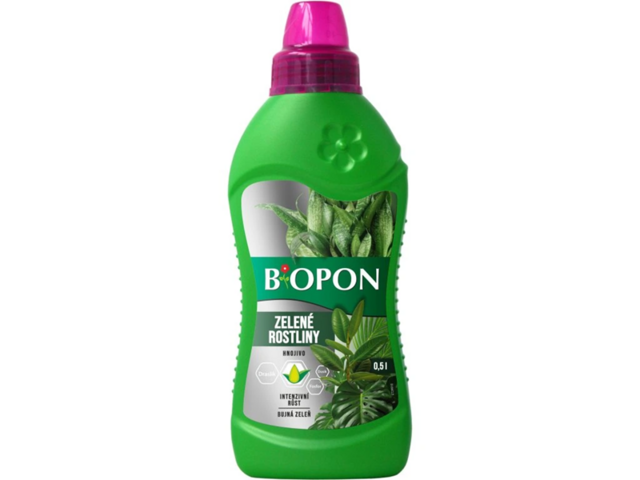 Obrázek produktu Hnojivo tekuté na zelené rostliny 0,5l BOPON