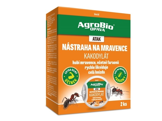 Obrázek produktu Nástraha na mravence Kakodylat domečky 2ks ATAK