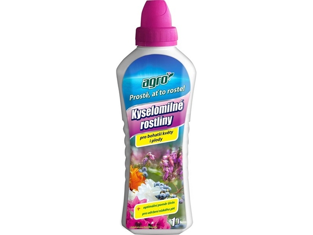 Obrázek produktu Hnojivo kapalné pro kyselomilné rostliny 1l, Agro