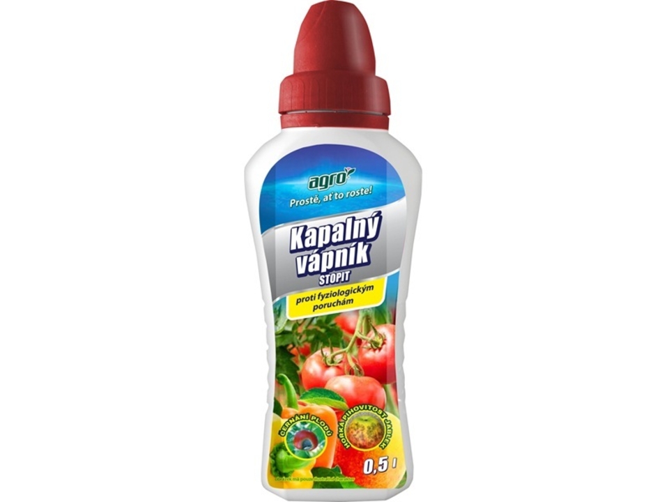 Vápník kapalný 0,5l, Agro. EAN: 8592542013355