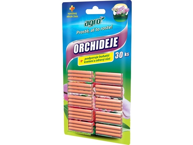 Obrázek produktu Hnojivo tyčinkové pro orchideje, 30 ks, Agro