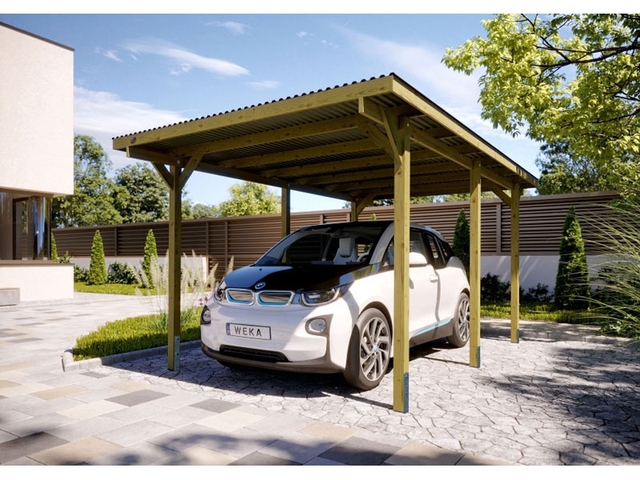 Obrázek produktu Přístřešek na auto dřevěný 606 (3x5m)