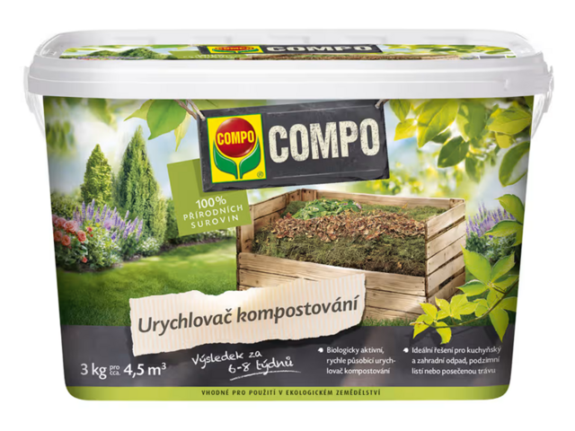 Obrázek produktu Urychlovač kompostu 3kg, Compo