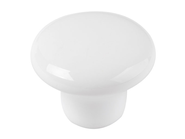 Obrázek produktu Knopek nábytkový pr. 32mm, bílý porcelán