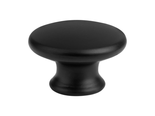 Obrázek produktu Knopka nábytková Seol pr. 40mm, plast, černá matná
