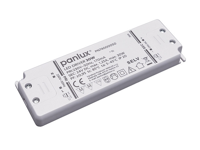 Obrázek produktu Driver 30W 24V, bílá
