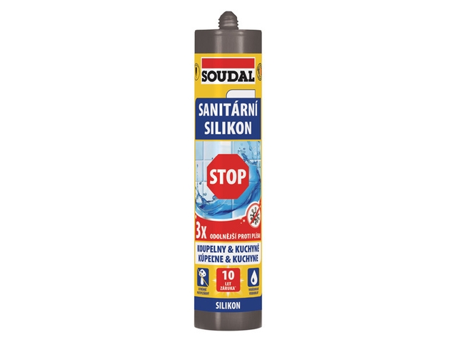 Obrázek produktu Silikon sanitární STOP bílý 280ml