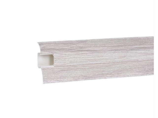 Obrázek produktu Lišta podlahová LP52, flexi okraj, PVC Dub švédský, 26x52x2500mm