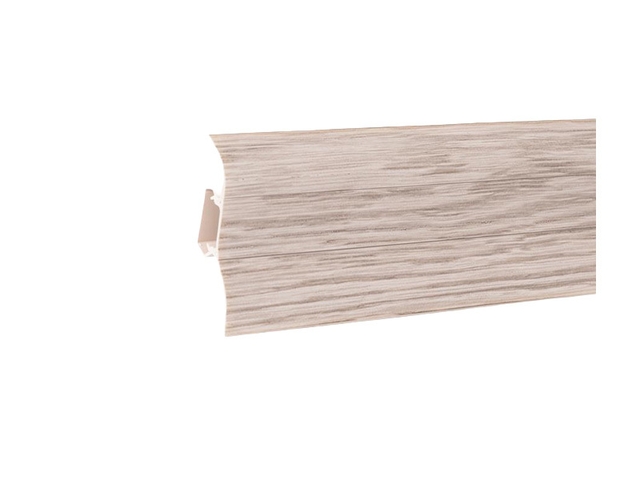Obrázek produktu Lišta podlahová LP52, flexi okraj, PVC Dub bílý, 26x52x2500mm